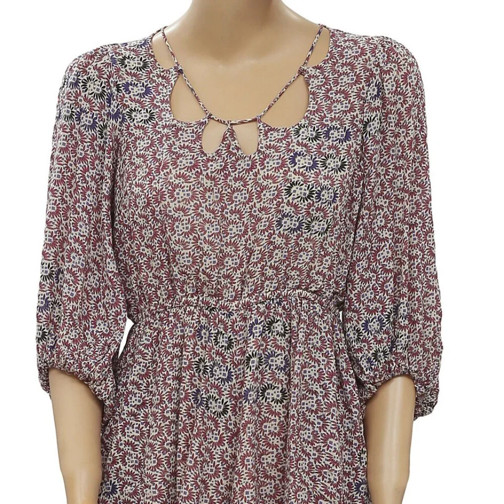 Holding Horses Anthropologie Annamaria Romper Dress Floral Printed XSP